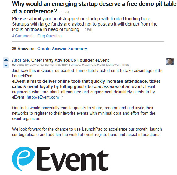 eEvent di Quora eEvent di Quora
